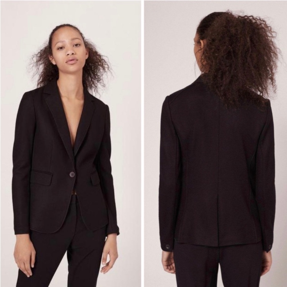 Rag & Bone - Wool Club Single Button Black Jacket - size 4